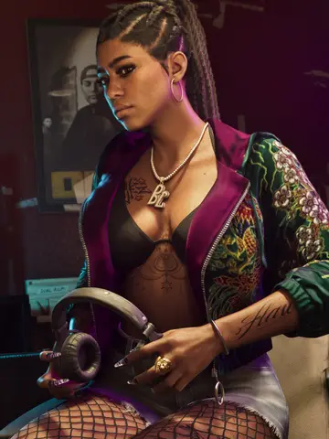 A Real Dimez member seated in a recording studio