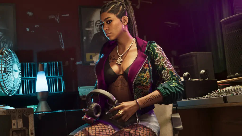 A Real Dimez member seated in a recording studio